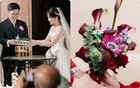 Cặp đôi Hà Nội "chơi lớn": Mang thú vui đắt đỏ rải khắp đám cưới, bó hoa có 1-0-2 không ai đoán nổi