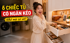 Chồng tôi nhất quyết lắp thêm ngăn kéo vào 6 chiếc tủ này, sau 6 tháng sử dụng, chúng hữu ích đến nỗi tôi muốn khóc vì sung sướng