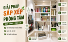 Tôi rất ngưỡng mộ cách người phụ nữ 53 tuổi này sắp xếp phòng tắm: Không gian nhỏ nhưng chứa được gấp đôi đồ đạc, lúc nào cũng sạch sẽ và gọn gàng