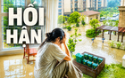 6 tháng sau khi nhận nhà, căn hộ tầng 1 của tôi ngập sâu vì mưa lớn và lúc này tôi mới "thấm thía" nhiều điều