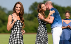 Vương phi Kate gây chú ý với diện mạo mùa hè hiếm thấy khi cổ vũ Thân vương William thi đấu polo từ thiện