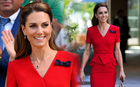 Vương phi Kate gây chú ý tại Wimbledon với chiếc vòng cổ kim cương hồng ngọc hiếm thấy