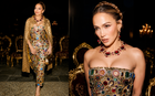 Jennifer Lopez "chiếm trọn" show Dolce & Gabbana bằng bộ trang sức đá quý rực rỡ: Đỏ tourmaline, ruby xuất hiện dày đặc nhưng vẫn sang đến lạ