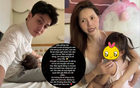 Tuấn Dương lên tiếng vụ Lucie công khai tin nhắn trách chồng: "Vợ giận là đúng, em cũng đang bị vợ phạt đây"