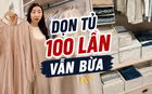 Dọn tủ quần áo 100 lần vẫn bừa, mua đủ loại hộp đựng vẫn vô ích, tôi mới nhận ra bí quyết nằm ở điều cuối cùng