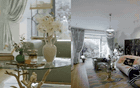 Căn hộ 188m² giữa trung tâm thành phố gây chú ý vì trần phòng ngủ dát vàng: Mỗi căn phòng là một “mùa” khác nhau