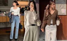 Không cần cầu kỳ, 5 cách mặc áo len màu trung tính sẽ giúp chị em sành điệu cả tuần