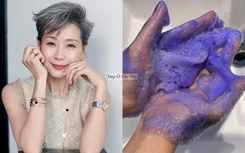 Muốn tóc bạc tự nhiên vẫn đẹp, phụ nữ trung niên cần dùng dầu gội tím