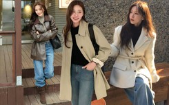 5 kiểu áo khoác kết hợp với quần jeans là đẹp nhất