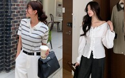 4 mẫu áo mùa hè cứ mặc lên là sang chảnh, chị em không cần mua đồ hiệu vẫn nâng cấp được style