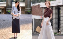 4 cách mặc chân váy chuẩn đẹp và thanh lịch tới công sở ngày nóng