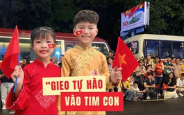 5h sáng háo hức theo bố mẹ vượt đường xa: 