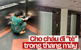 Bức ảnh tại thang máy một chung cư ở Hà Nội khiến nhiều người bất bình: Ý thức thế này không còn gì để nói! 