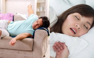 Chồng ôm gối ra sô pha ngủ vì thấy vợ ngáy càng ngày càng to, khi biết nguyên nhân thì hối hận vô cùng