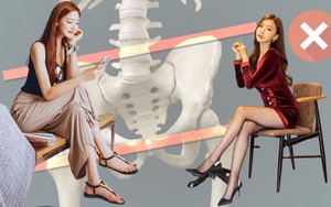 Tư thế ngồi tưởng sang nhưng tiềm ẩn nguy cơ mắc bệnh cột sống, tê liệt thần kinh, chị em hãy bỏ ngay
