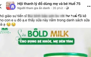 Bị tố kê đơn có sữa giả cho trẻ em, bác sĩ phòng khám tư ở Huế nói gì?