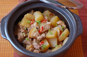 Thực đơn món kho cho ngày đầu đông se lạnh 2