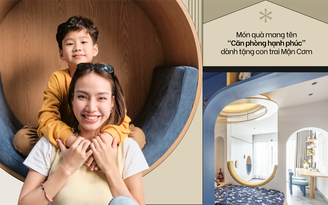 Gigi Hương Giang và món quà mang tên "Căn phòng hạnh phúc" dành tặng con trai Mận Cơm