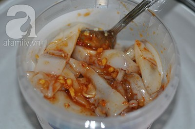 Mực xào kiểu Hàn