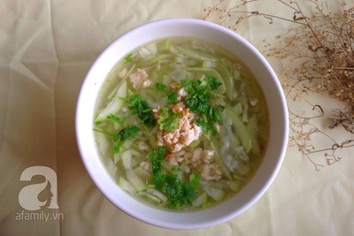 Canh bầu