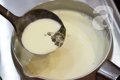 Chè khúc bạch trà xanh