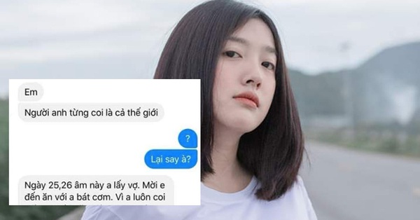 Cô gái bất ngờ được người yêu cũ mời 