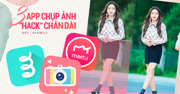 3 app chỉnh ảnh “hack” chân dài cực đỉnh mà vẫn tự nhiên