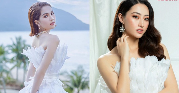 Cùng 1 bộ váy: Ngọc Trinh kém đẹp so với Lương Thùy Linh vì vóc dáng gầy gò quá đà, trơ xương thiếu sức sống
