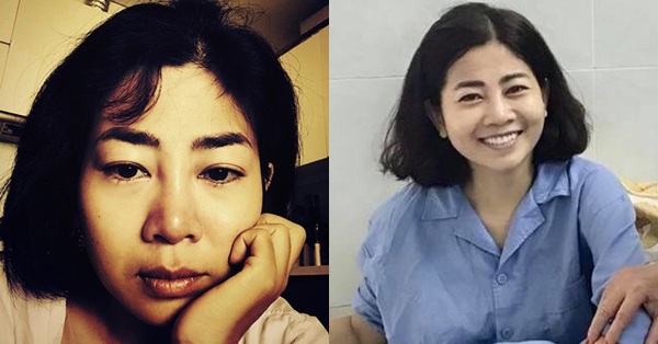 Xót xa hình ảnh 2 tháng trước của Mai Phương, đôi mắt ngấn lệ nhìn mà quặn lòng