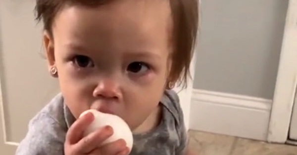 Thử nghiệm đưa cho con 1 một quả trứng, kết quả thu được khiến ai cũng bất ngờ