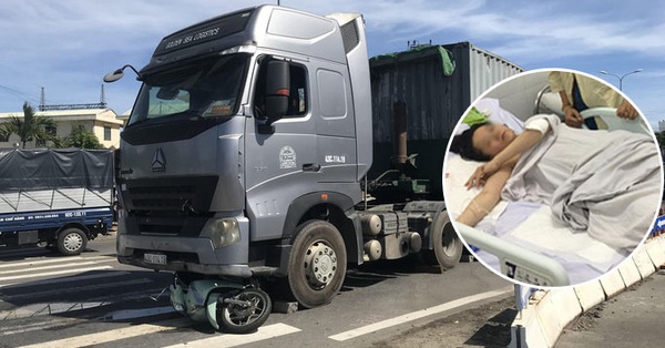 Vụ container cán xe máy khiến bé trai 6 tuổi tử vong, mẹ nguy kịch ở Đà Nẵng: Người mẹ đang mang thai, phải cưa bỏ một chân