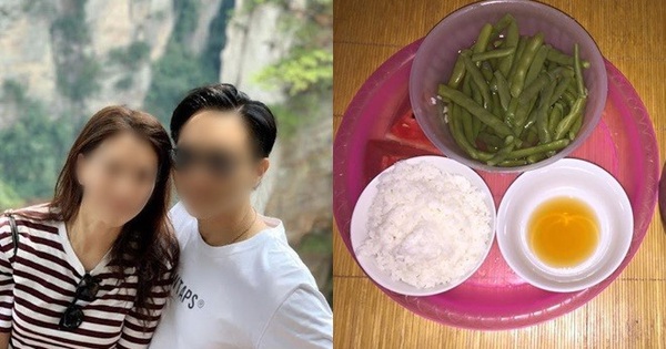 Chồng bê mâm cơm cữ để nguyên nồi thịt cùng lời