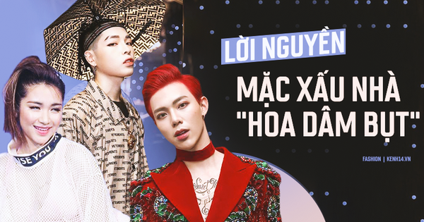 Lời nguyền mặc xấu gia đình Hoa Dâm Bụt: Erik ưa trang điểm lố nhưng sao bằng cách phối đồ đi vào lòng... đất của Hòa Minzy?