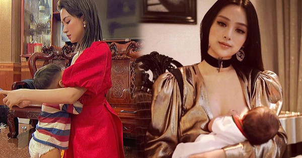 Sao Việt khoe ảnh cho con bú: Hòa Minzy nhìn rõ khổ, Huyền Baby thần thái ngút trời, Lan Phương gây choáng nhẹ vì ngực đẹp