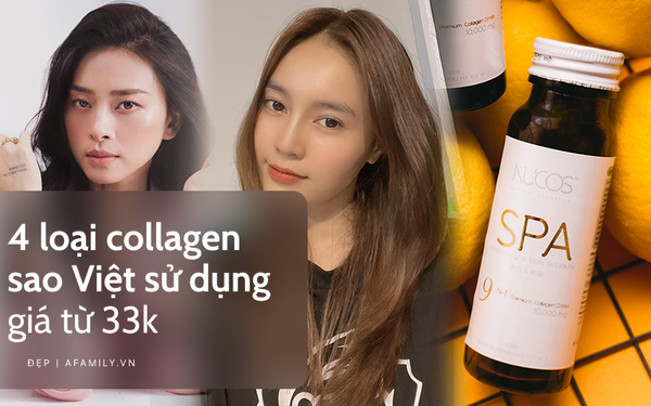 4 loại collagen mà sao Việt sử dụng, giá chỉ từ 33k mà chống lão hóa đỉnh cao - aFamily
