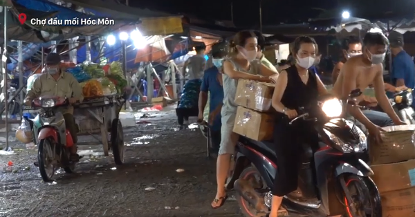 Chợ đầu mối Hóc Môn tạm dừng mua bán trực tiếp sau 19 ca F0 - Vimarsana News