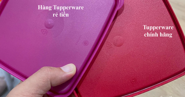 Chỉ nhanh cách phân biệt thật giả giữa hàng ngàn sản phẩm Tupperware đang 