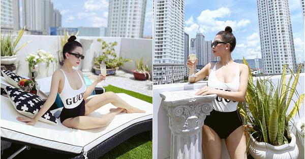 Hot mom Trang Pilla - chị dâu Bảo Thy khoe body "bốc lửa" dù đã 2 lần sinh nở nhưng dân tình chỉ mải xuýt xoa bể bơi view sân thượng sang chảnh - Vimarsana News