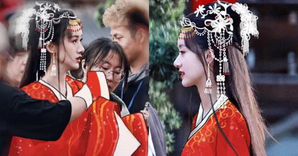 Lộ tạo hình áo đỏ cực phẩm của Viên Băng Nghiên, fan truyền tay nhau ảnh chụp vội đẹp mê mẩn - Vimarsana News