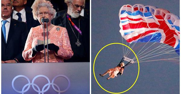 Màn nhảy dù cực chất của Nữ hoàng Anh tại Lễ khai mạc Olympic 2012 bỗng "gây sốt" trở lại - Vimarsana News