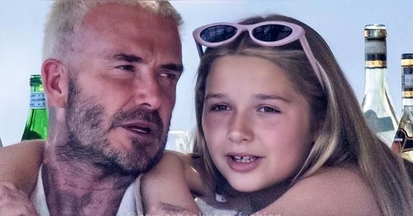 Cận cảnh gương mặt đáng yêu của công chúa Harper nhà David Beckham, càng lớn càng giống bố - Vimarsana News