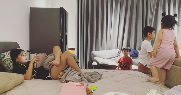 Hằng Túi kể về "đêm bình yên" với 4 nhóc tì quậy tưng bừng; chị đại Sam Sam với biểu cảm tấu hài khiến dân tình thích thú - Vimarsana News