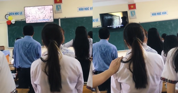 Hành động bất ngờ của học sinh dành tặng thầy giáo trong buổi học cuối khiến ai nấy rưng rưng - Vimarsana News