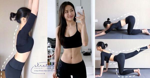 5 phút mỗi ngày với bài tập giãn cơ toàn thân giúp eo thon bụng gọn - Vimarsana News