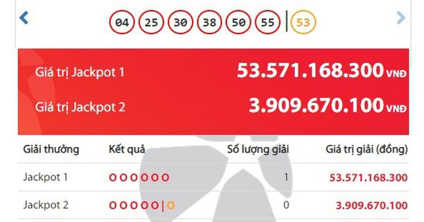 Hà Nội: Thêm 1 người trúng Jackpot "khủng" hơn 53 tỷ đồng - Vimarsana News