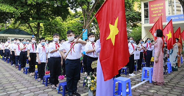 Lễ khai giảng ở Hà Nội được phát sóng truyền hình trực tiếp