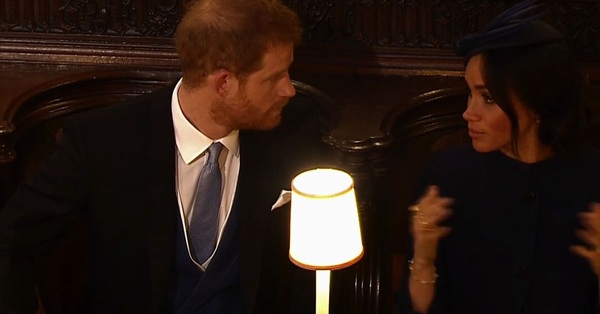 Meghan “gets mad” at Harry right in the middle of the royal family and then “puts on the mask” to perfection