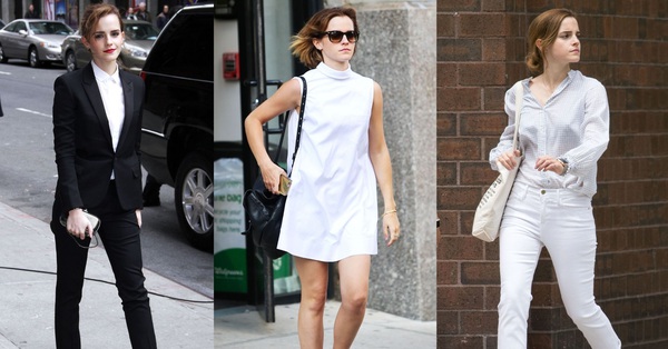 Very rich but Emma Watson has a very simple street style