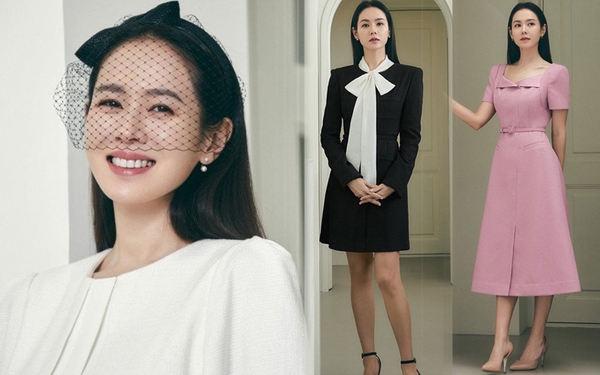Son Ye Jin is as luxurious as a royal princess before getting on the flower car