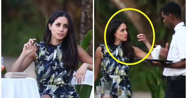 The moment Meghan “drops her mask” with a scary expression in the middle of a friend’s wedding makes Harry embarrassed